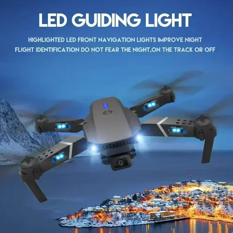 Drone Rc E88 Pro - E88 Pro WiFi FPV 드론. 광각
