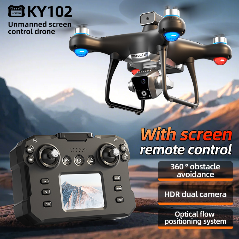 Drone Ky102 Rc - 2025 K102 화면 제어 버전 드론,