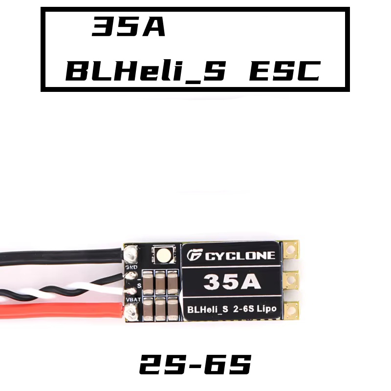 Drone Rc2 - Cyclone 35A BLHeli_S ESC - 2-6S