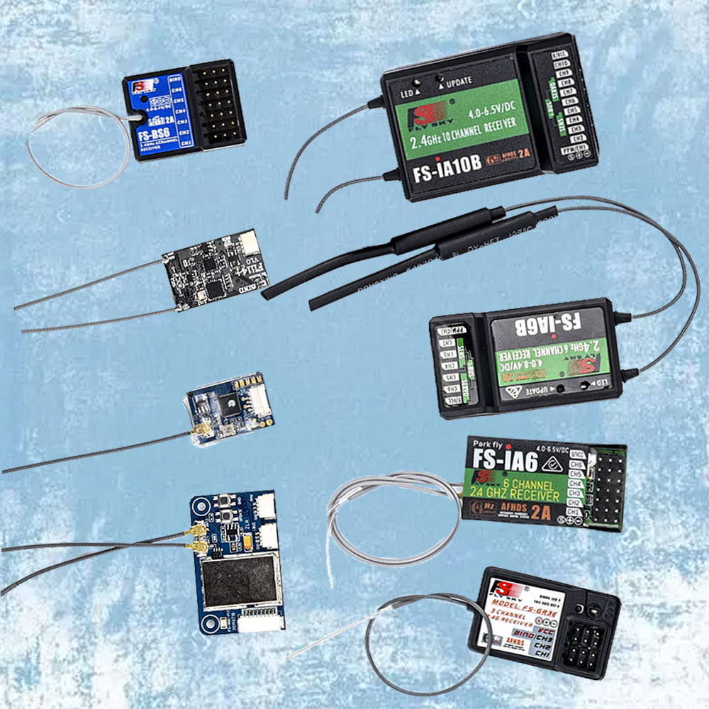 Drone Rc Control - Flysky RC Receiver FS-IA6 IA6B IA10B