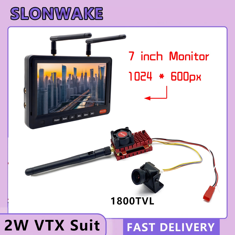 Drone Rc Board - SLONWAKE 5.8G 2W VTX FPV 1800TVL