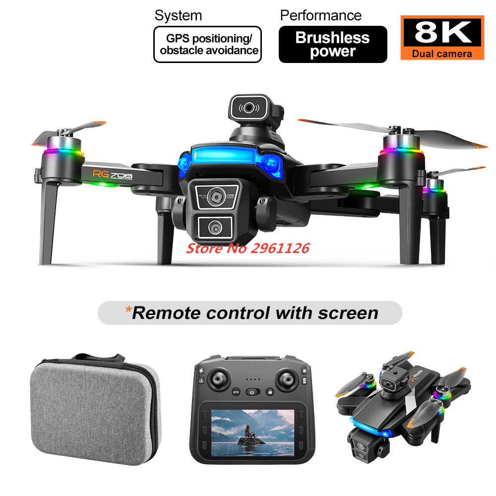 Drone Rc Fpv Manual - 8K HD 카메라 GPS 드론 전문가용