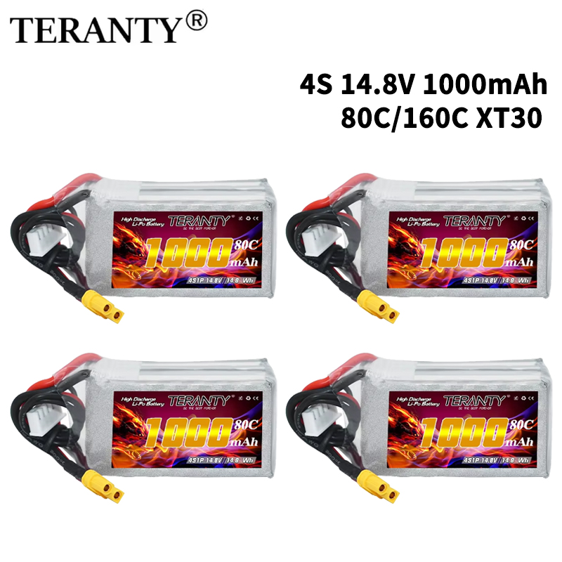 Drone Rc Board - TERANTY 4S 1000mAh 14.8V 80C/160C 리포