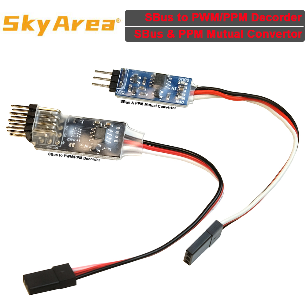 Frsky Receiver Module - SkyArea SBUS PPM PWM 디코더 신호