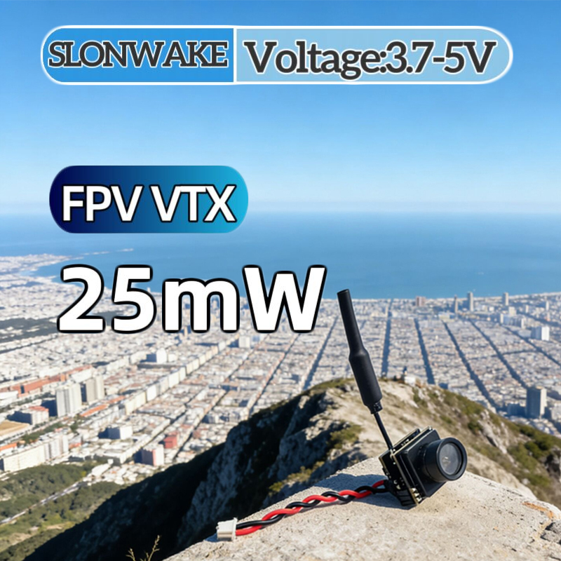 Drone Rc Control - SLONWAKE FPV 25mW 전력 시뮬레이션 VTX