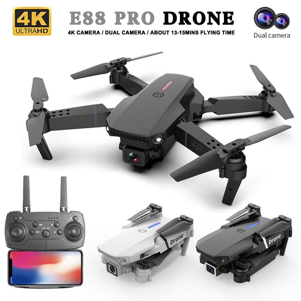 Drone Rc E88 Pro - 2026 미니 RC E88 드론 접이식