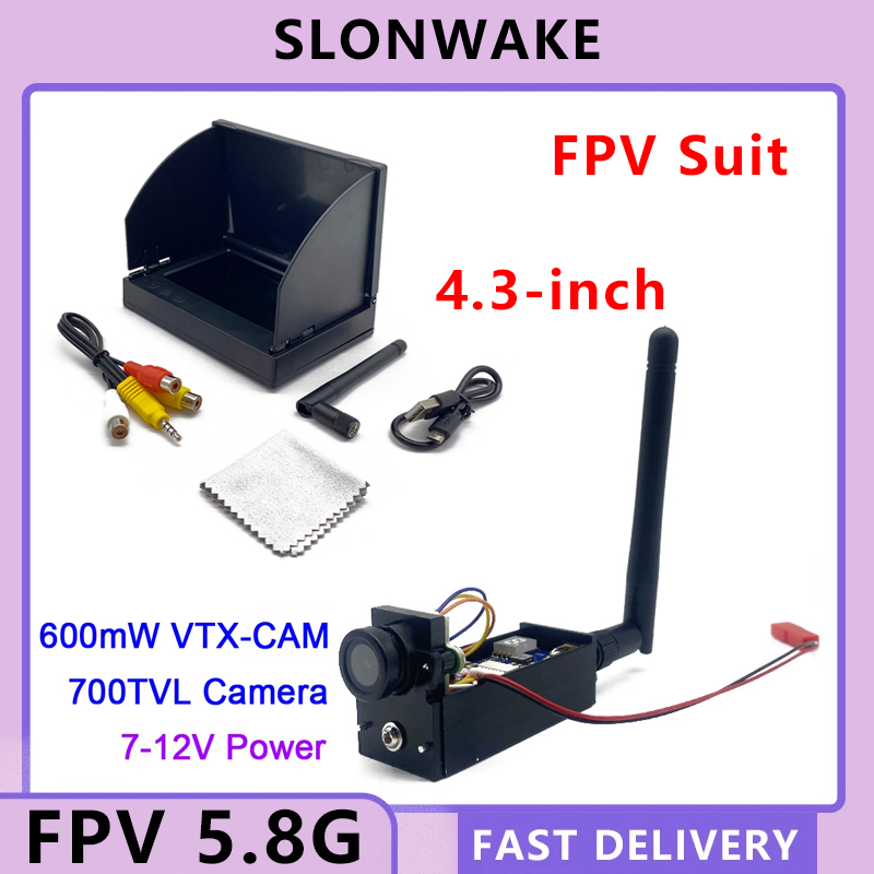 Drone Rc Camera - SLONWAKE FPV 5.8G 600mW 조정 가능한