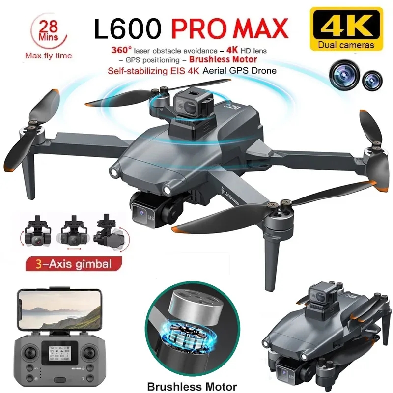 Drone App Rc Fpv - L600 PRO MAX GPS 드론 전문