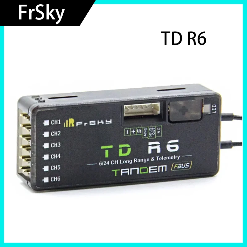 Frsky Receiver Module - FrSky TD R6 2.4G/900MHz 듀얼 주파수