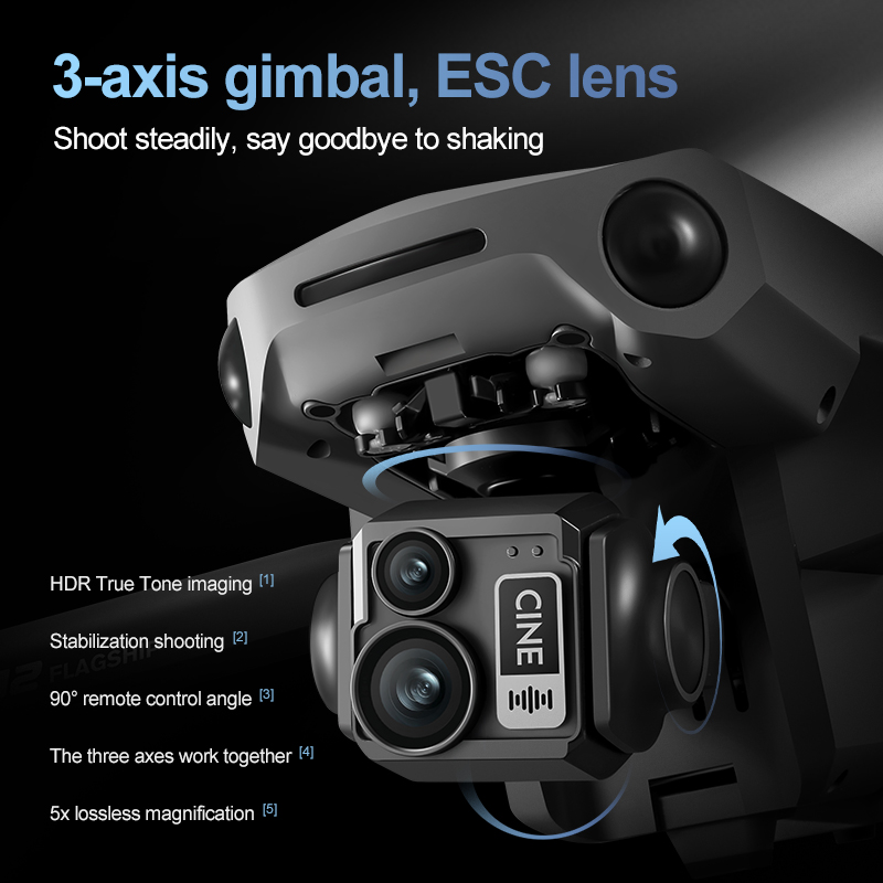 8K 3축 짐벌 브러시리스 7.2인치 터치스크린 FPV - Drone App Rc Fpv 리뷰 및 가격