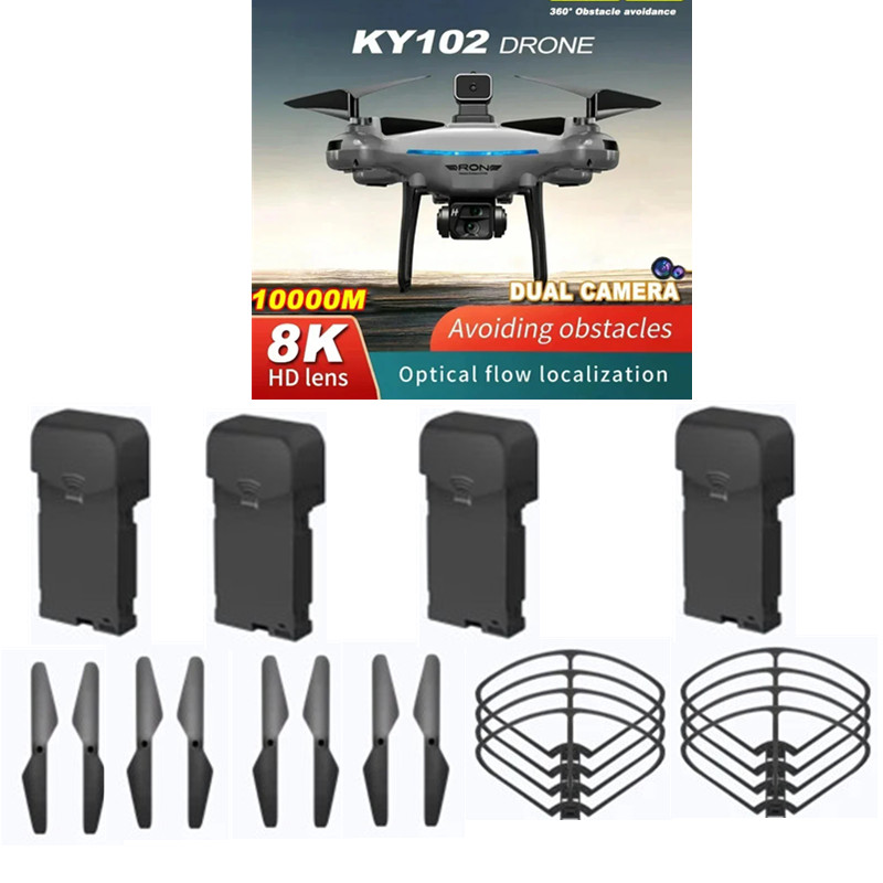 KY102 드론 배터리 프로펠러 KY102 드론 오리지 - Drone Ky102 Rc 리뷰 및 가격