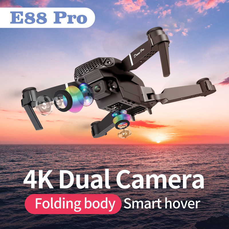 E88pro 드론 전문 Dron 광학 흐름 4k 듀얼  - Drone Rc E88 Pro 리뷰 및 가격