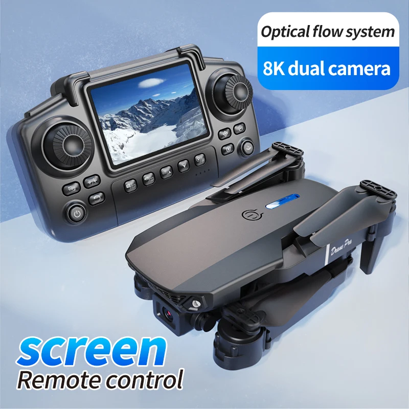 전문 E88 프로 드론 스크린 8K HD 카메라 WiF - Drone App Rc Fpv 리뷰 및 가격