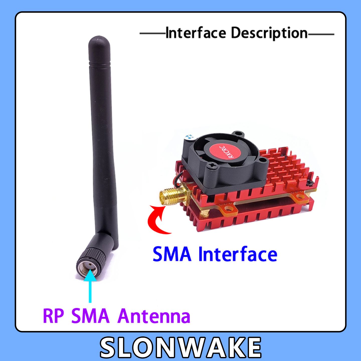 SLONWAKE 5.8G 2W VTX FPV 1800T - Drone Rc Board 리뷰 및 가격
