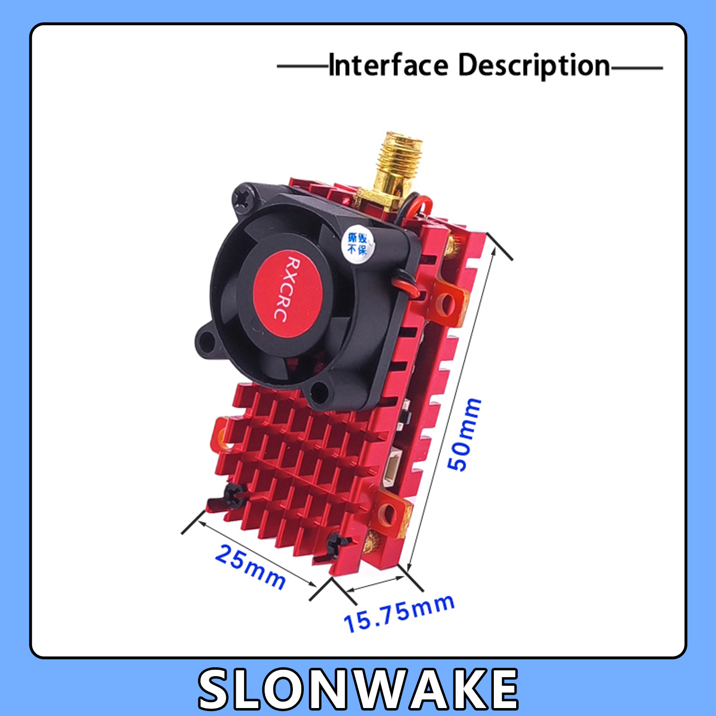 SLONWAKE 5.8G 2W VTX FPV 1800T - Drone Rc Board 리뷰 및 가격