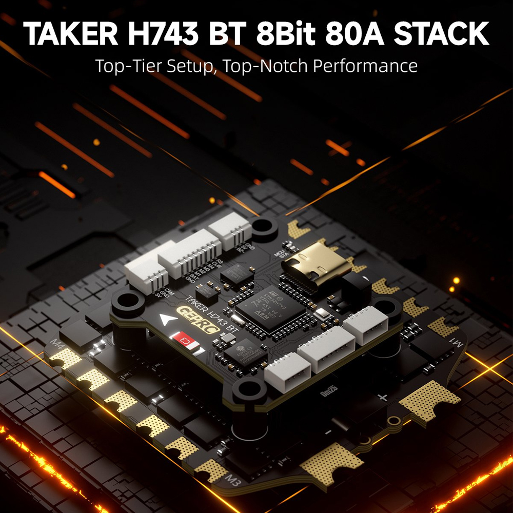 GEPRC TAKER H743 BT 8Bit 80A S - Analog Fpv Transmitter 리뷰 및 가격