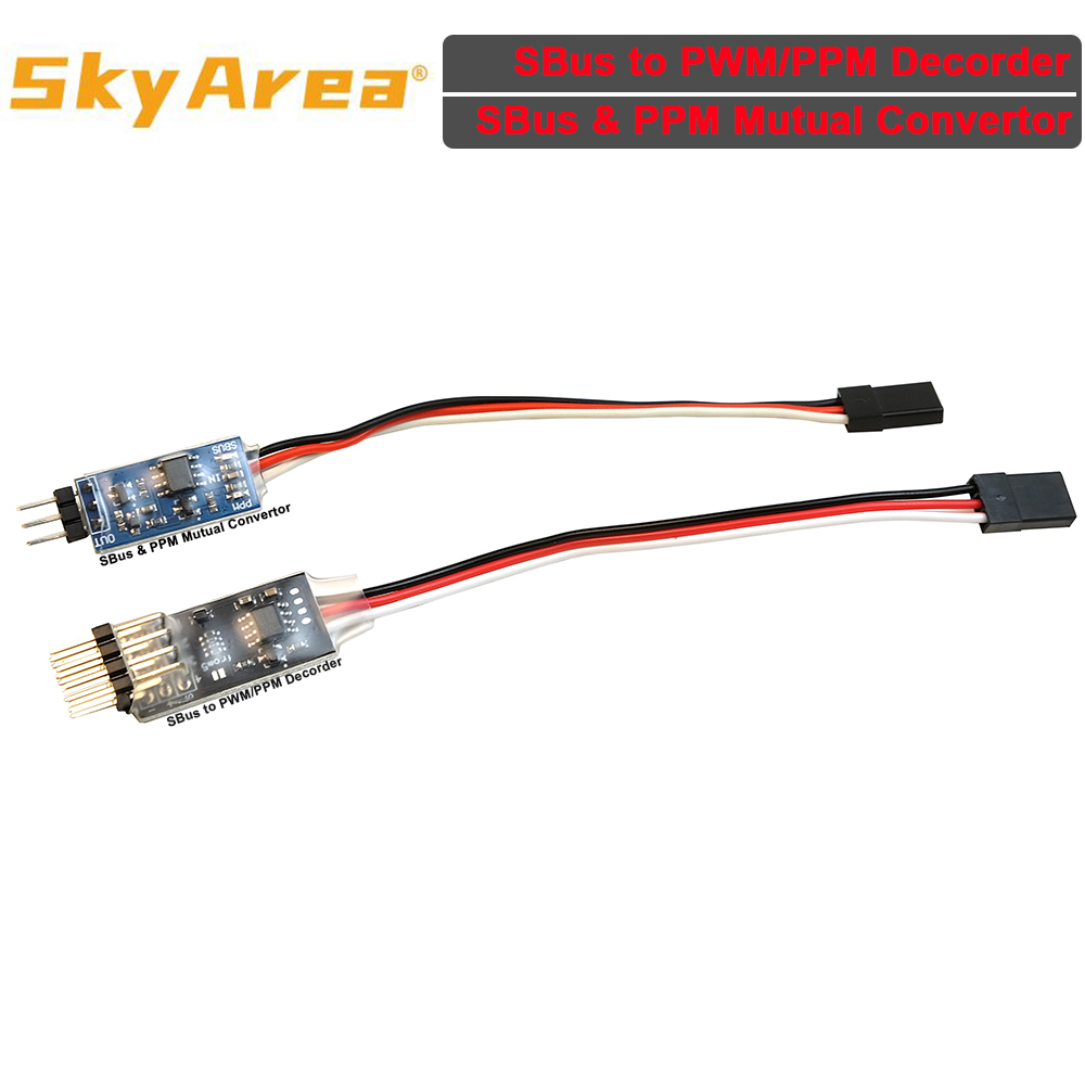 SkyArea SBUS PPM PWM 디코더 신호 변환 - Frsky Receiver Module 리뷰 및 가격