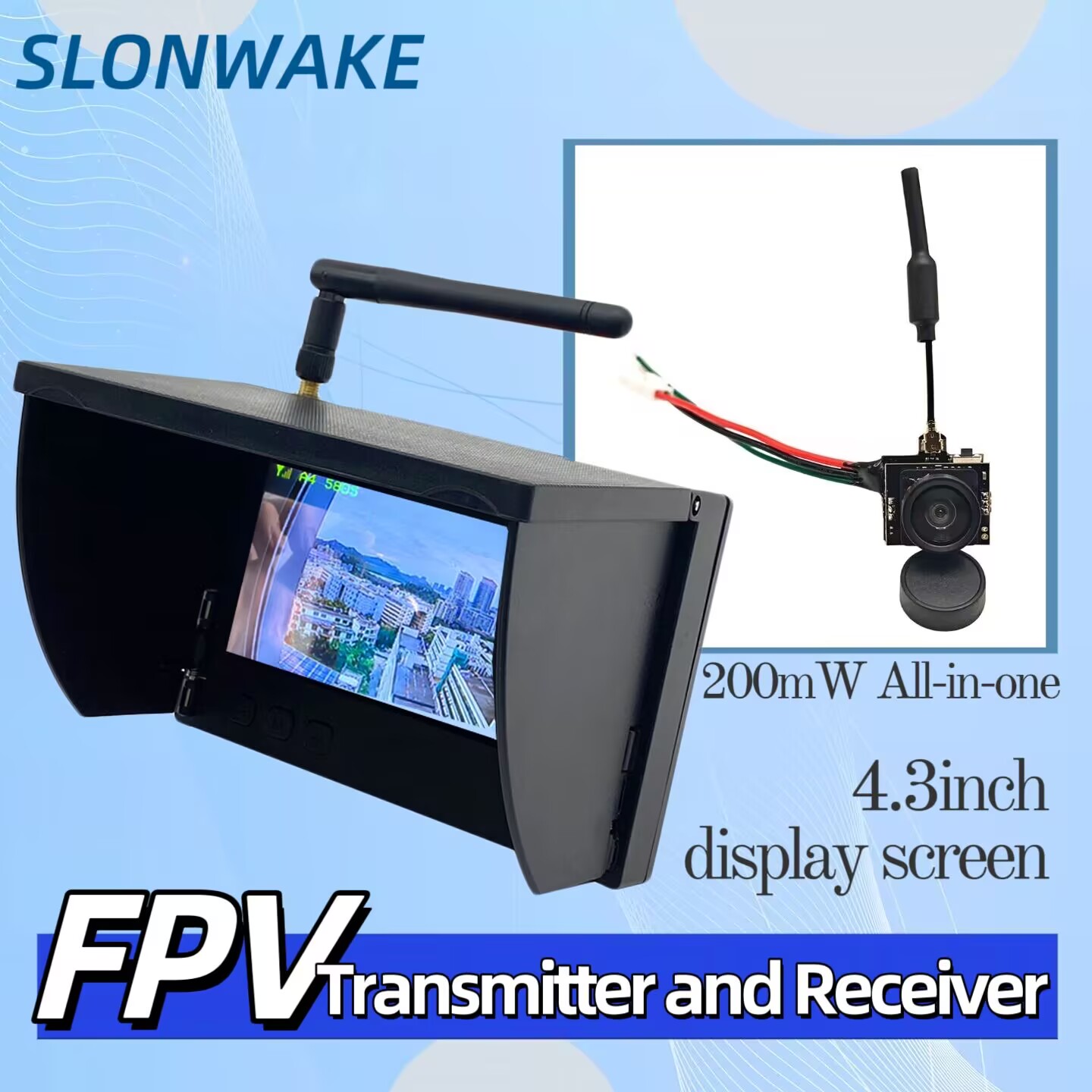 SLONWAKE 5.8G 아날로그 비디오 전송 카메라  - Drone Rc Camera 리뷰 및 가격