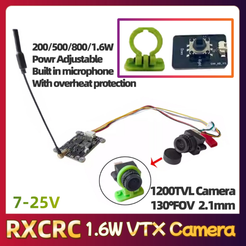 RXCRC 5.8G 모듈 48채널 1.6W VTX 더블 - Drone Rc Control 리뷰 및 가격