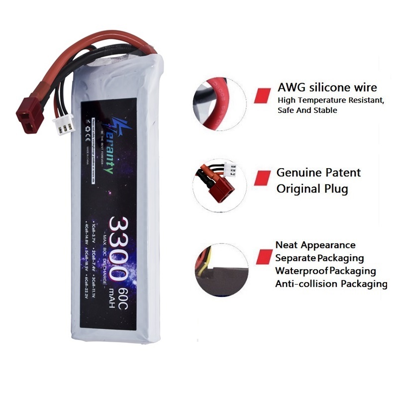 2S 7.4V LiPo 배터리 3300mAh 60C 자 - Drone Rc Boat 리뷰 및 가격