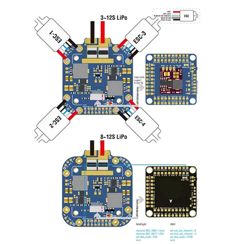 Y45A-Matek 시스템 XCLASS PDB FCHU - Drone Rc Board 리뷰 및 가격