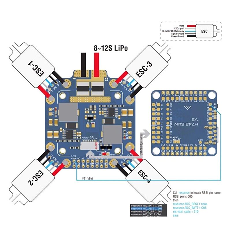 Y45A-Matek 시스템 XCLASS PDB FCHU - Drone Rc Board 리뷰 및 가격