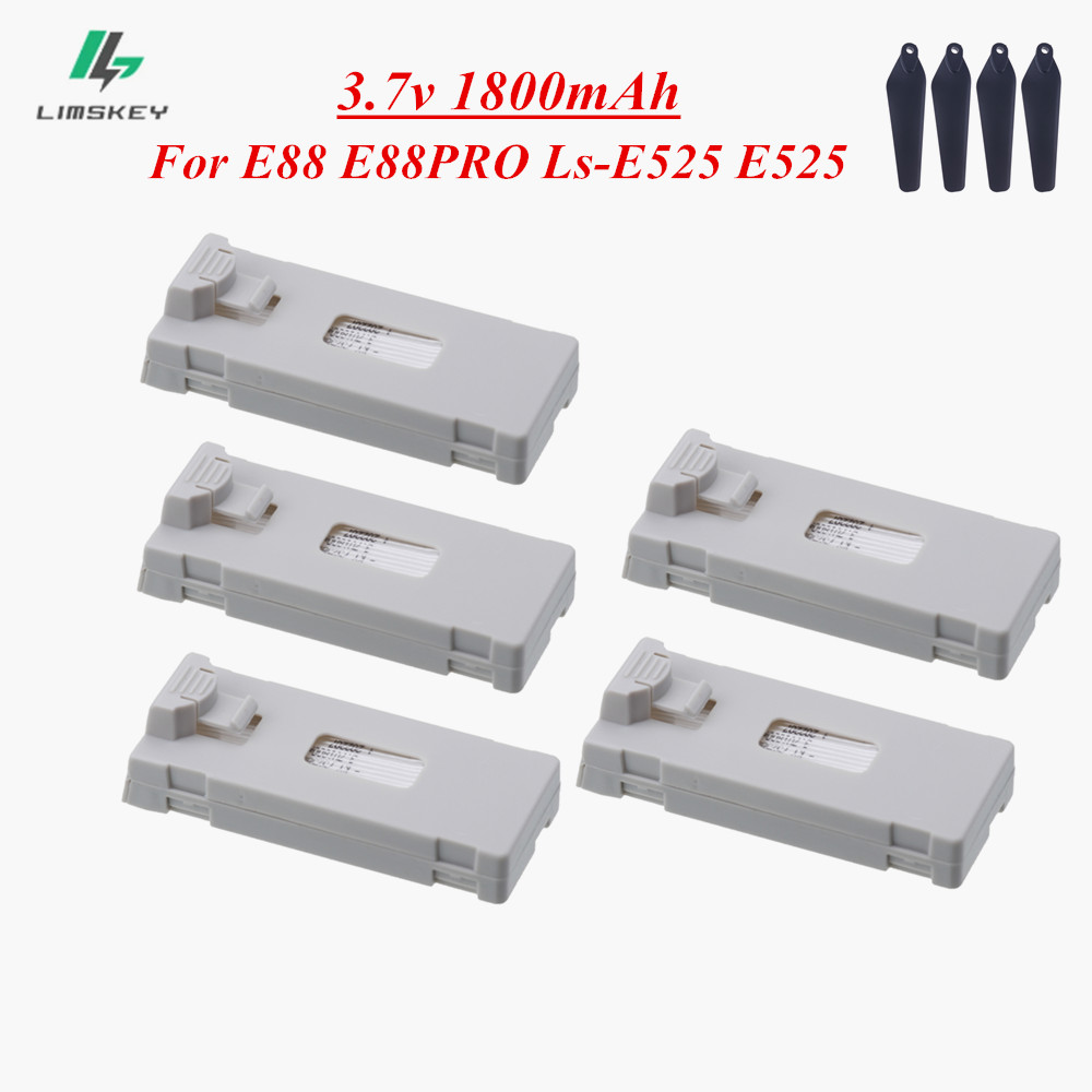 3.7V 1800mAh RC 드론 배터리 액세서리 E8 - Drone Rc E88 Pro 리뷰 및 가격