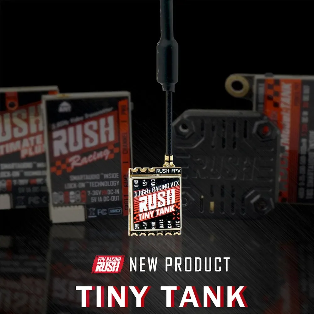 RUSHFPV Tiny Tank VTX 5.8GHz 3 - Analog Fpv Transmitter 리뷰 및 가격