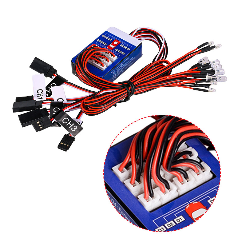 RC 12 LED 조명 시스템 키트 스마트 시뮬레이션  - Drone Shahed Rc 리뷰 및 가격