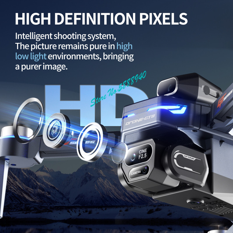 브러시리스 8K ESC 3중 카메라 WIFI FPV R - Drone Rc Fpv Manual 리뷰 및 가격