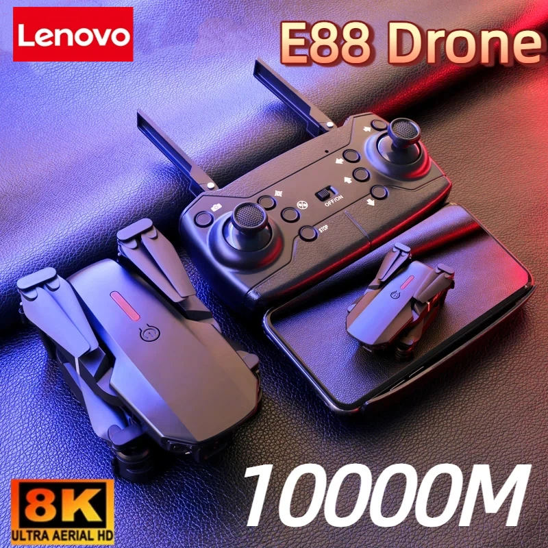 레노버 신형 E88 프로 WIFI FPV 드론 광각 H - Drone Rc E88 Pro 리뷰 및 가격