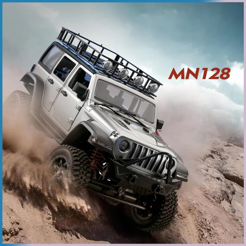 RC 크롤러 4x4 자동차 MN128 2.4G 클라이밍 - Drone Shahed Rc 리뷰 및 가격