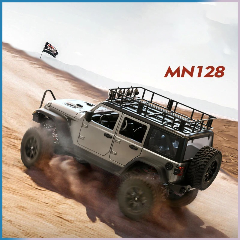 RC 크롤러 4x4 자동차 MN128 2.4G 클라이밍 - Drone Shahed Rc 리뷰 및 가격