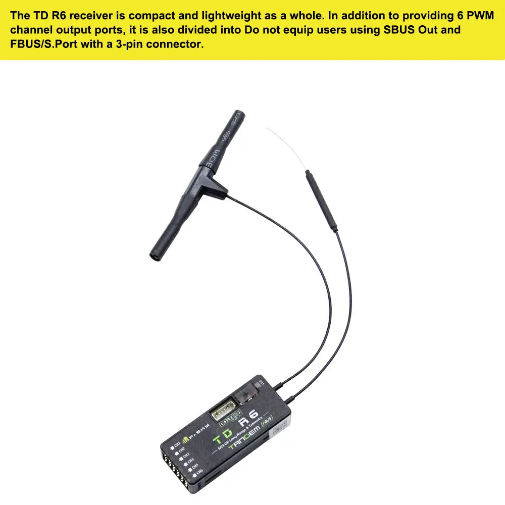 FrSky TD R6 2.4G/900MHz 듀얼 주파수 - Frsky Receiver Module 리뷰 및 가격