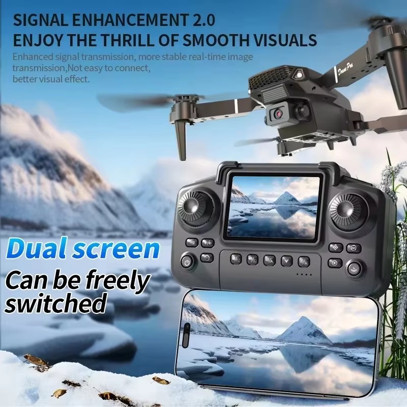 E88 Pro 새로운 업그레이드 드론 4K 듀얼 카메라 - Drone Rc E88 Pro 리뷰 및 가격