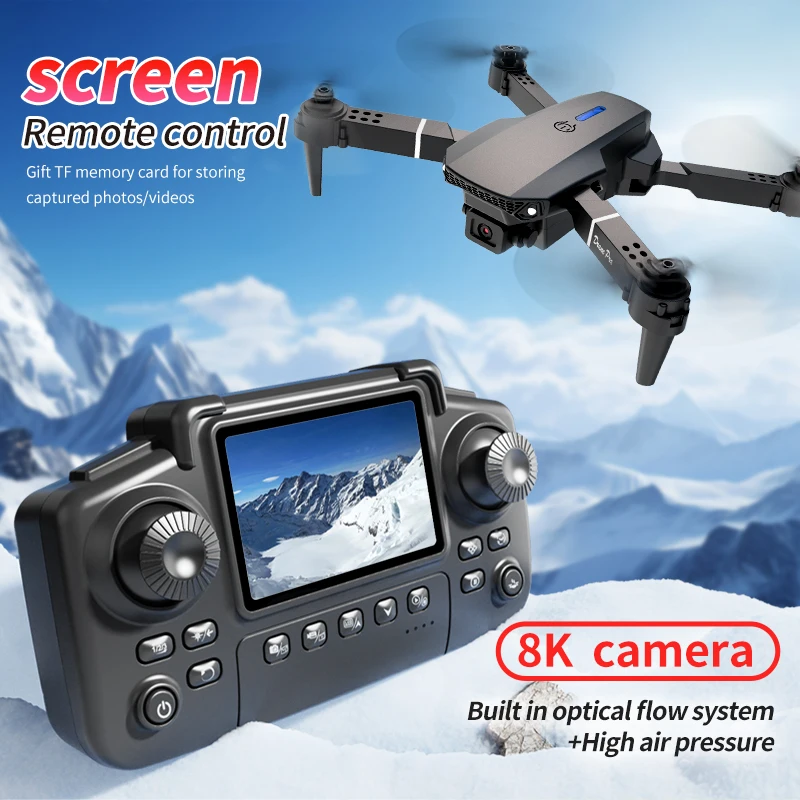 E88 PRO 드론, 스크린 탑재 4K HD 카메라 W - Drone Rc E88 Pro 리뷰 및 가격
